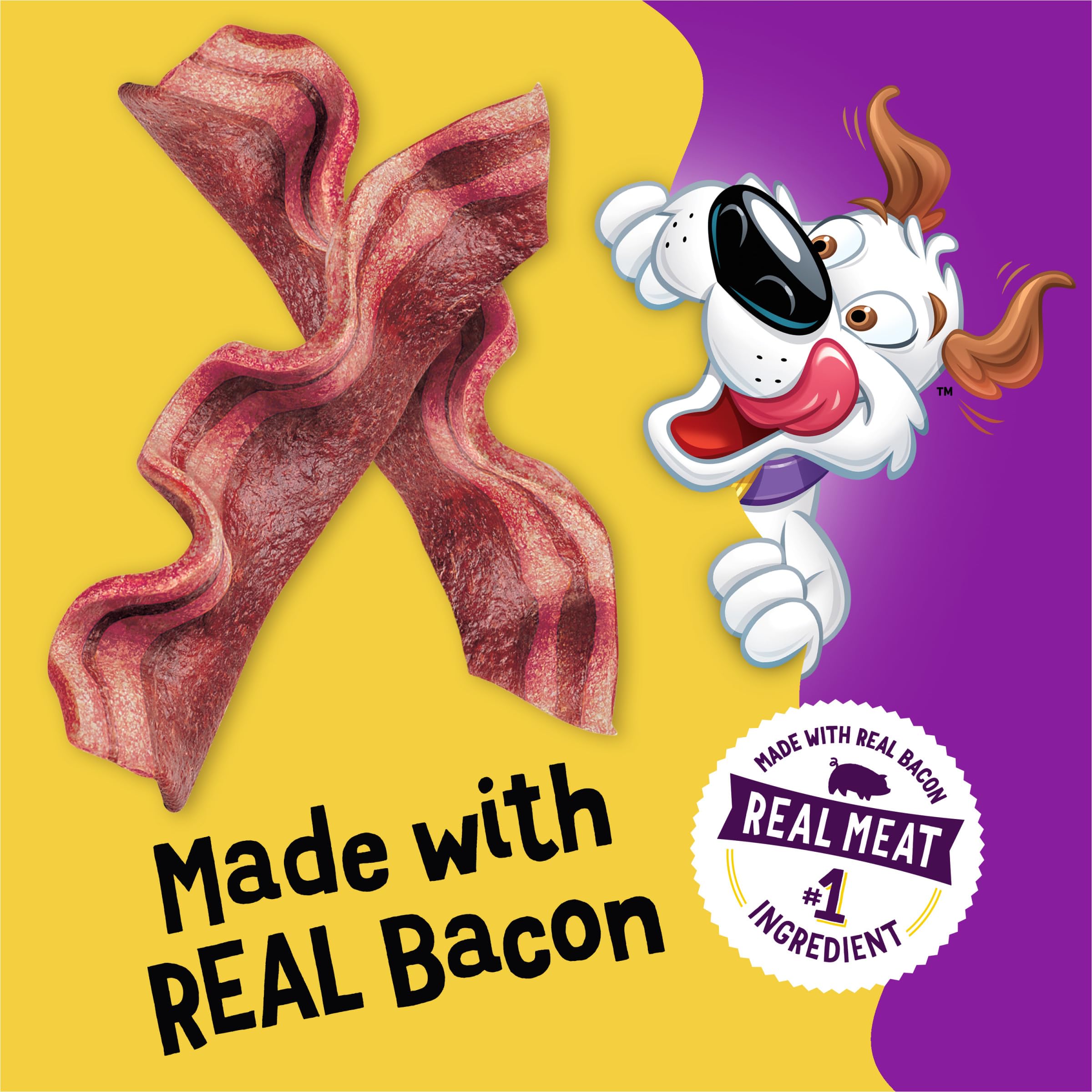 Aroma a tocino de Beggin' Tiras para perros