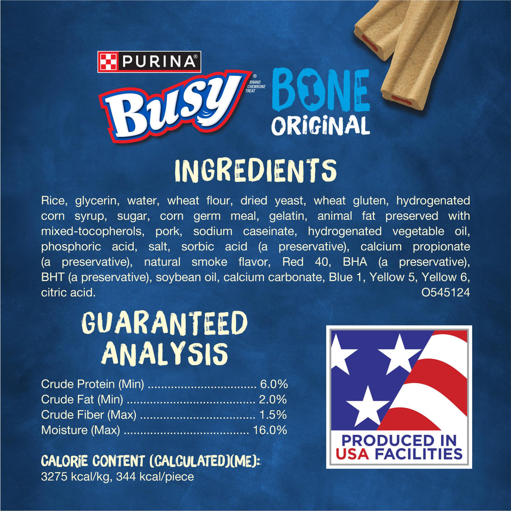 Purina Busy Bone Original 10ct ideal para perros adultos que mastican