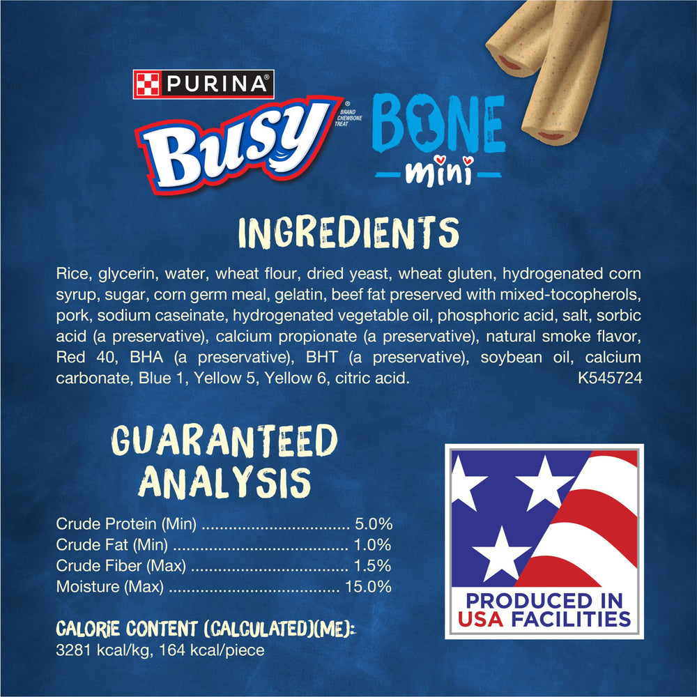 Purina Busy Mini para perros mini de 13 a 24 libras.
