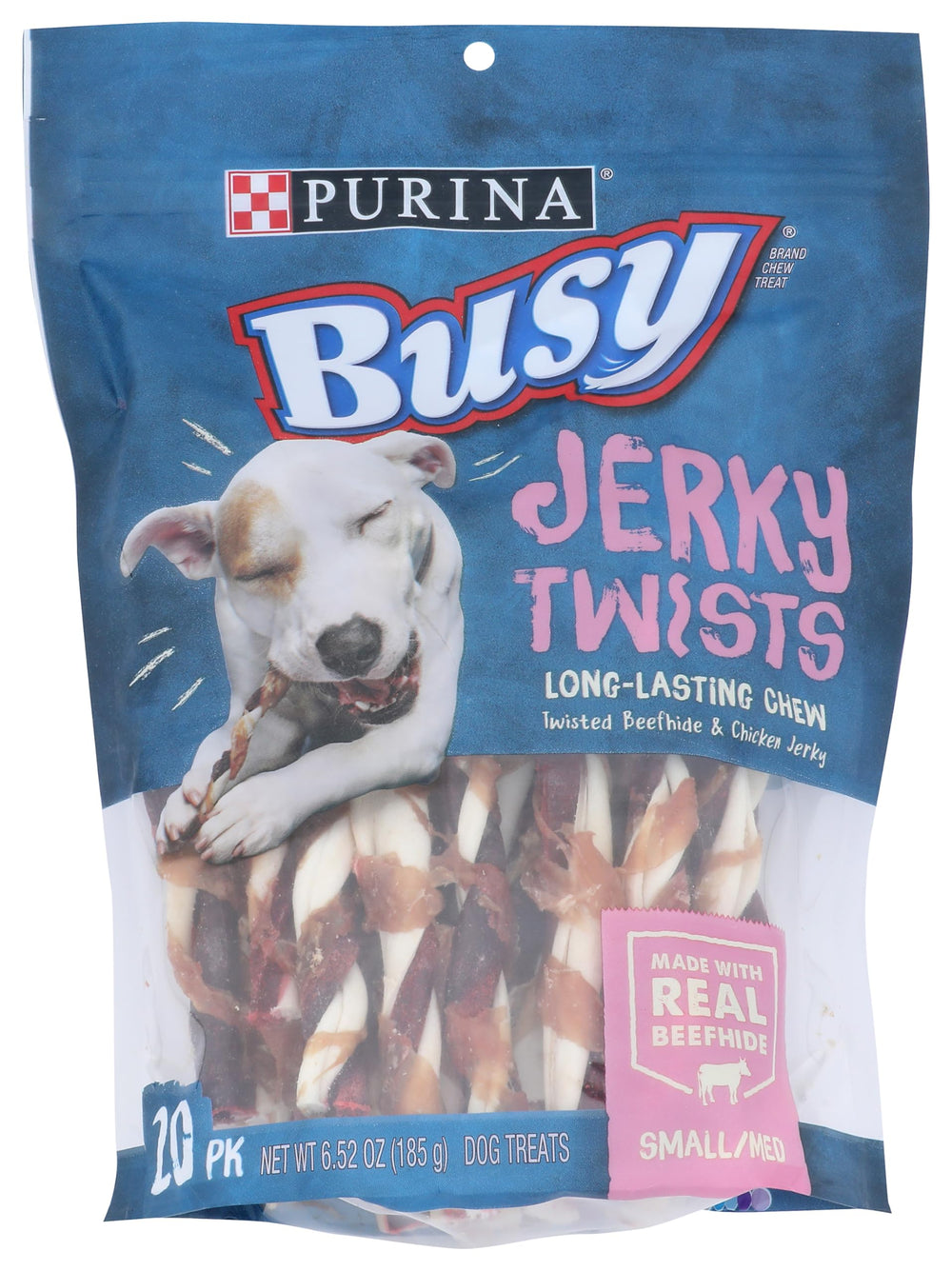 Purina Busy tiras de carne para perros pequeños y medianos, snack diario