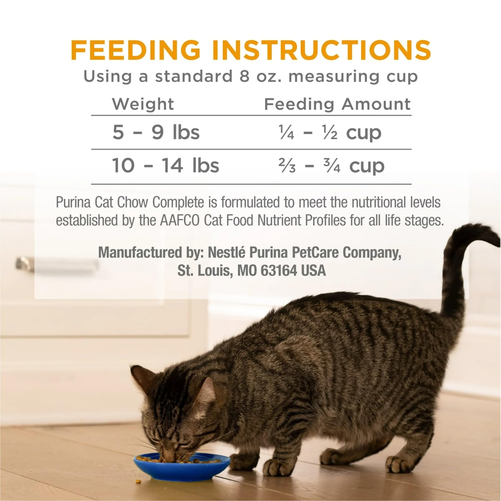 Purina Cat Chow ingredientes de calidad para una dieta equilibrada.