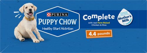 Purina Chow para cachorros etiqueta nutricional detallada
