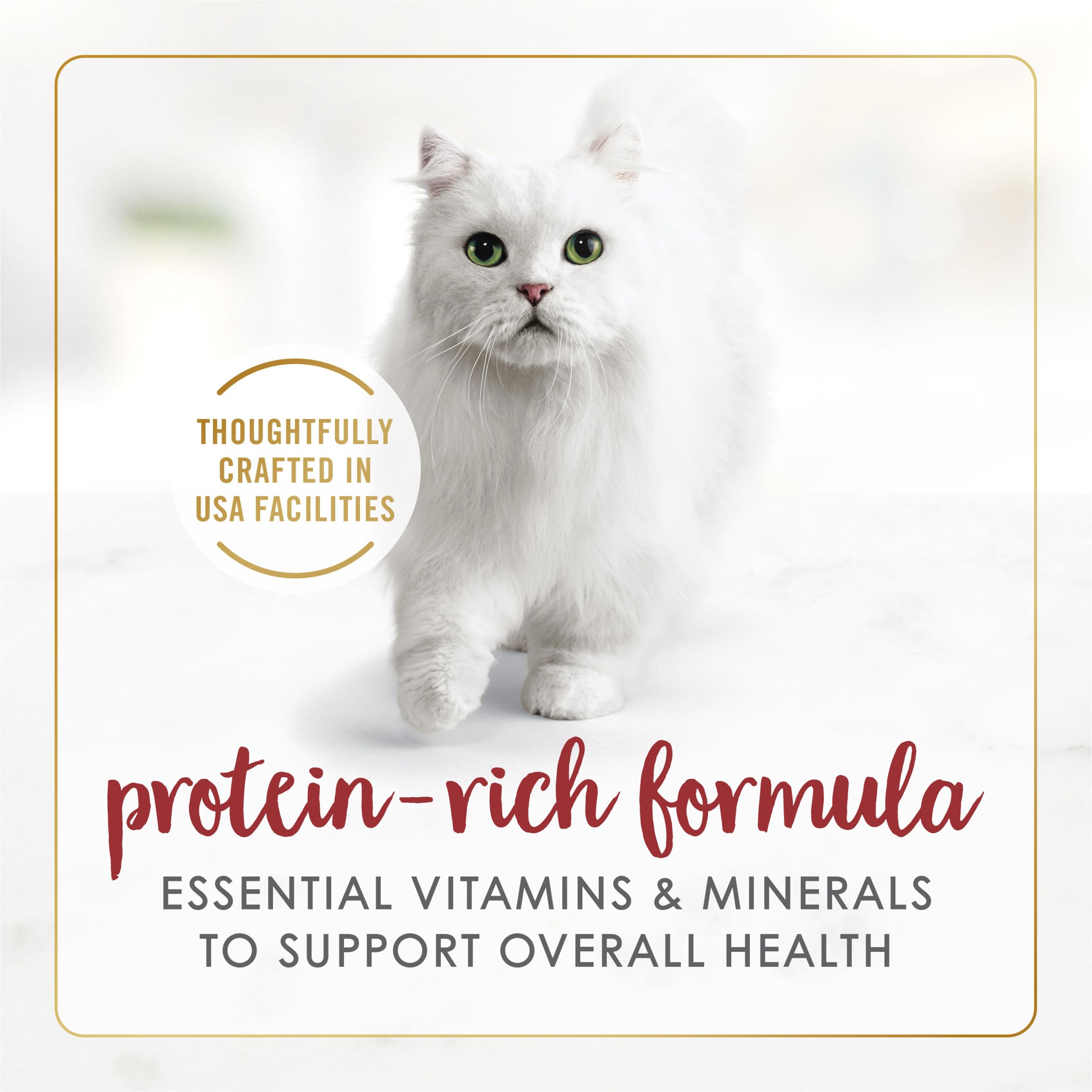 Purina Fancy Feast, trozos suaves para gatos, fácil de masticar.