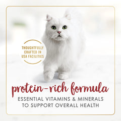 Purina Fancy Feast, trozos suaves para gatos, fácil de masticar.