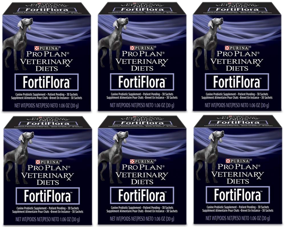 Purina FortiFlora para perros, sobres, promueve equilibrio intestinal y apoyo inmunológico.