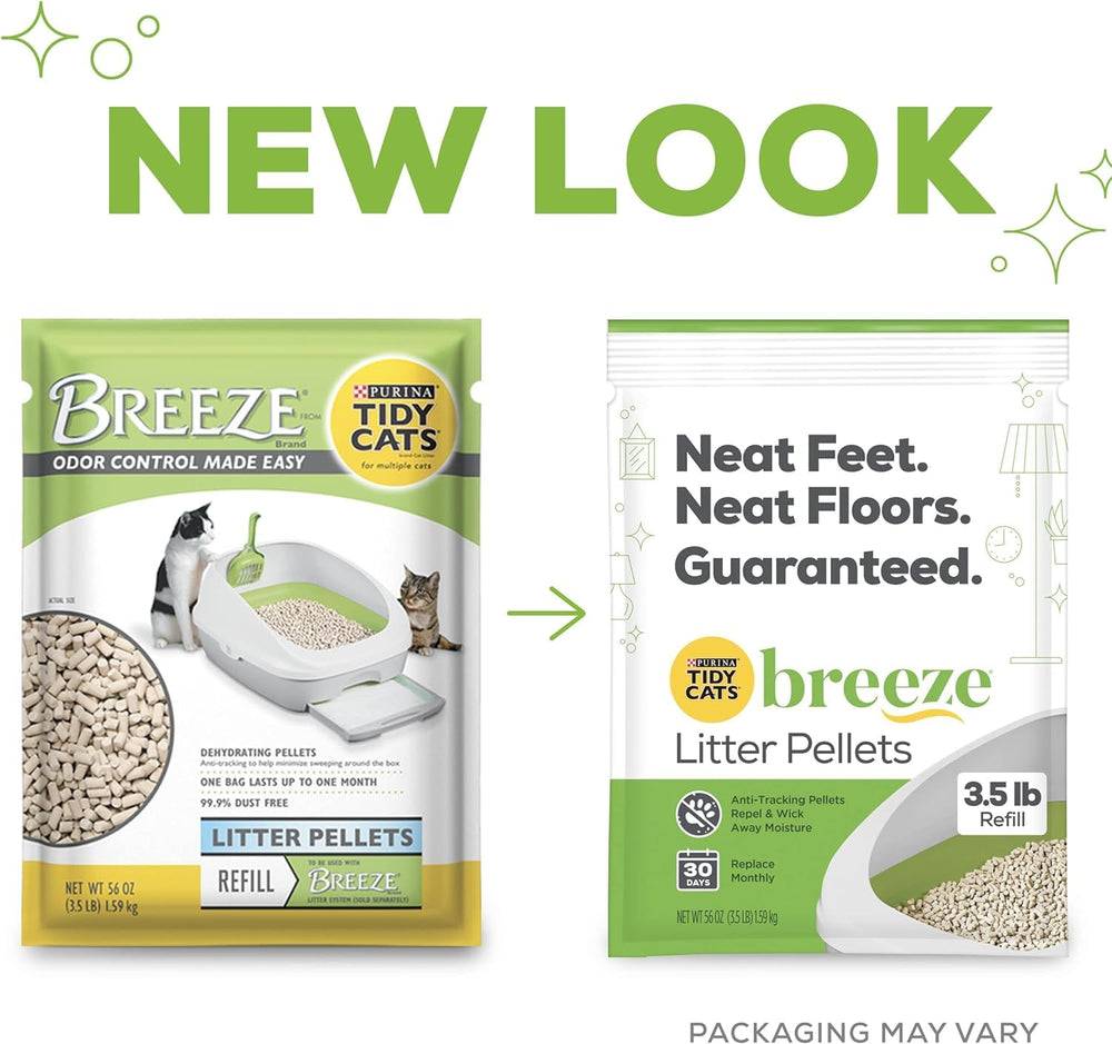 Purina Litter Tidy Cat Breeze, almacenamiento cómodo de pellets