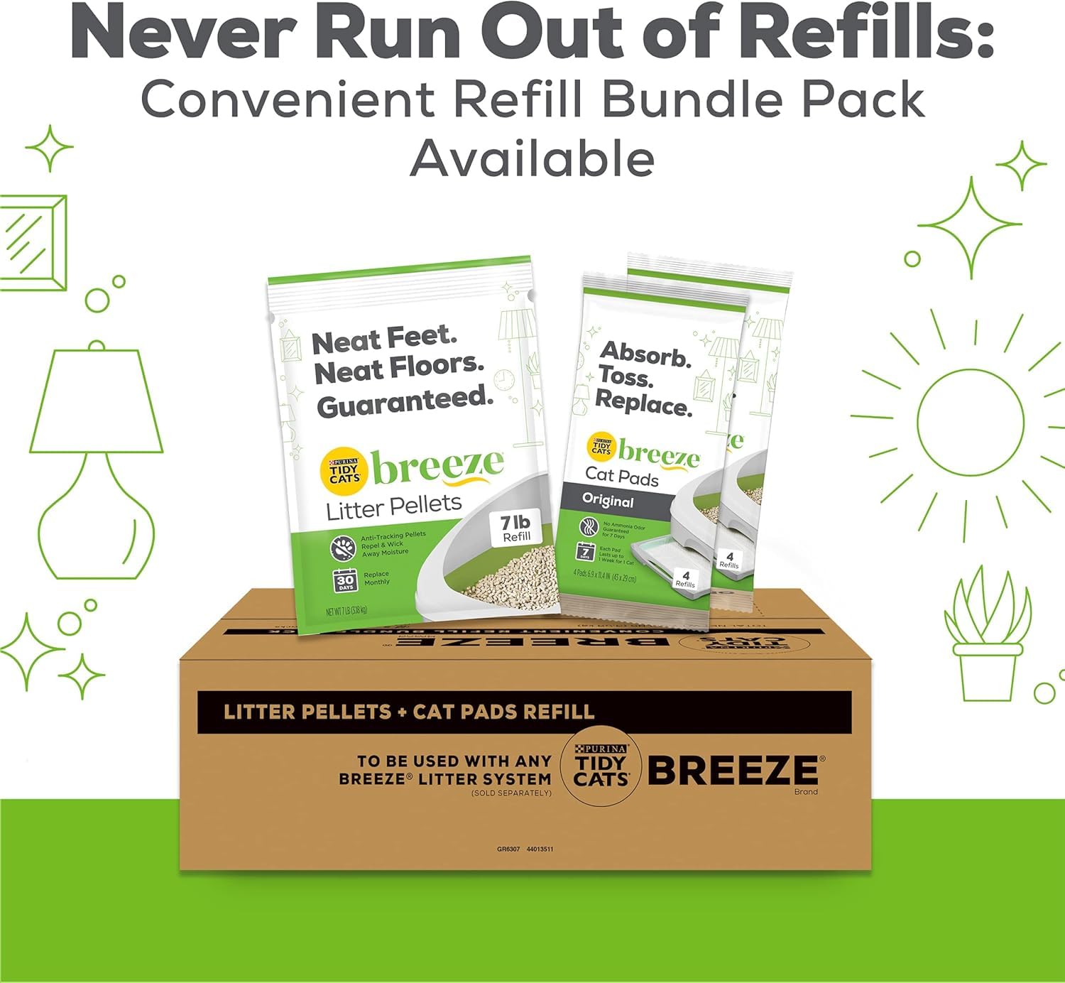 Purina Litter Tidy Cat Breeze, pellets con duración de hasta un mes