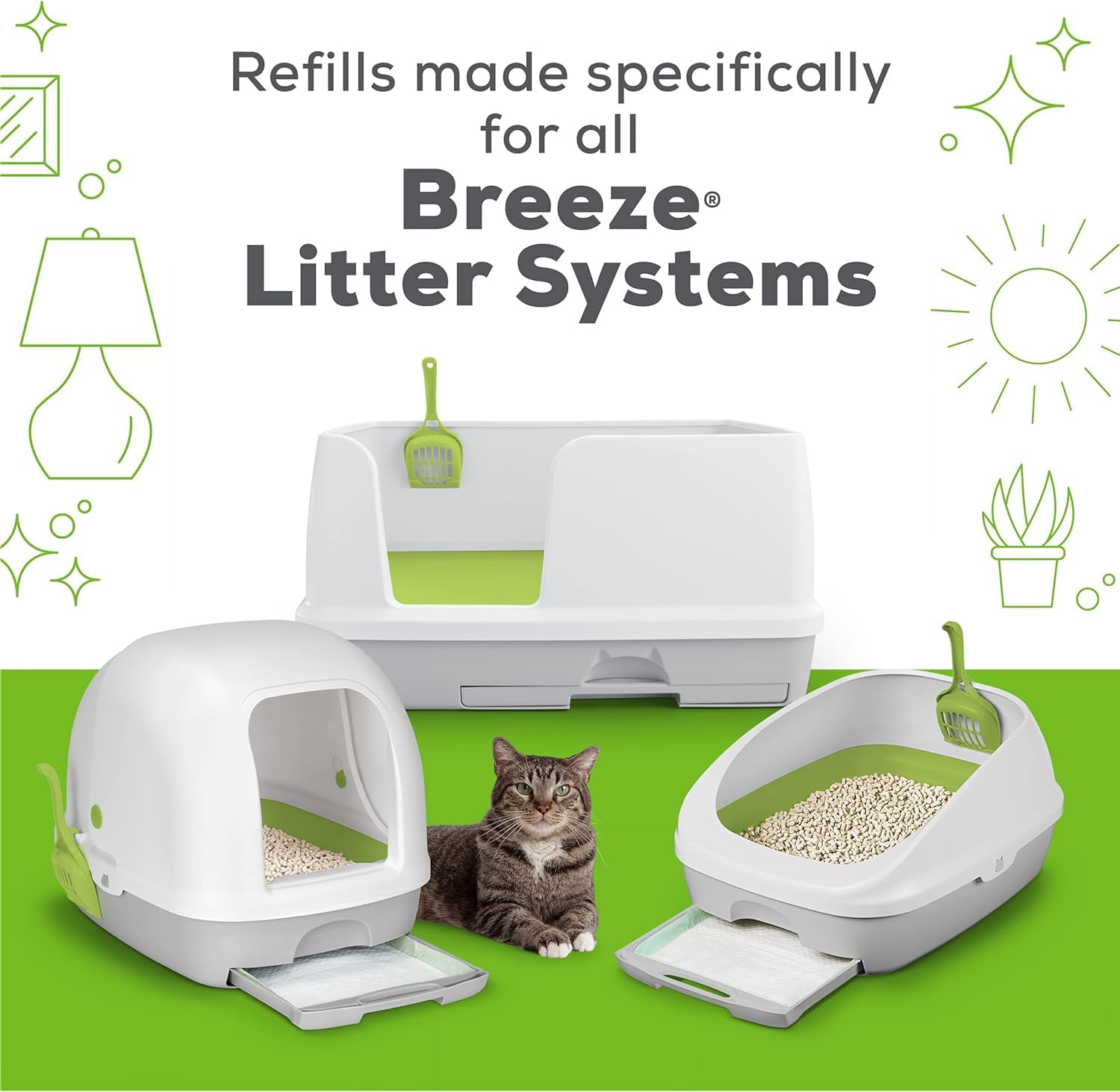 Purina Litter Tidy Cat Breeze, uso diario para hogares con gatos