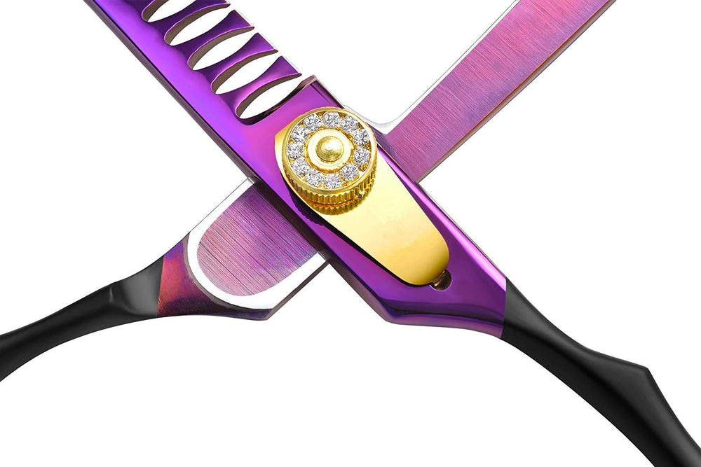 Acero japonés 440C, Purple Dragon, durabilidad y resistencia al desgaste.