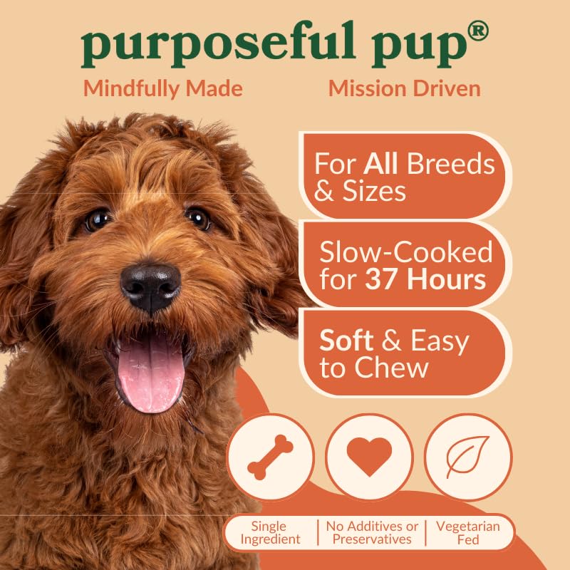 Purposeful Pup premia el entrenamiento con sabor sabroso y práctico.