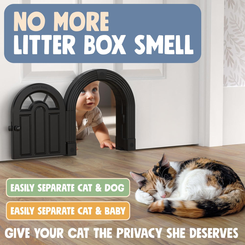 Meow Manor: privacidad para tu gatito dentro de casa