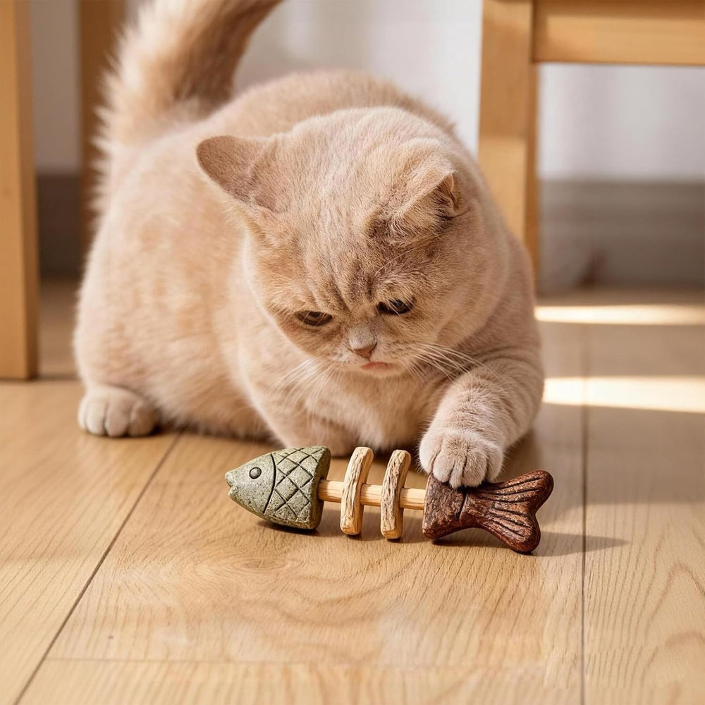 purrident apto para gatos adultos y gatitos para juego independiente