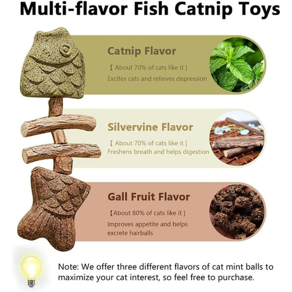 purrident sabores-mixtos catnip y silver-vine para gatos curiosos
