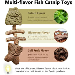purrident sabores-mixtos catnip y silver-vine para gatos curiosos