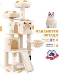 Postes recubiertos de sisal PURRLATO para arañar natural y saludable.