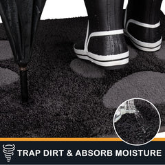 PURRUGS alfombra lavable a máquina, limpieza rápida y sencilla
