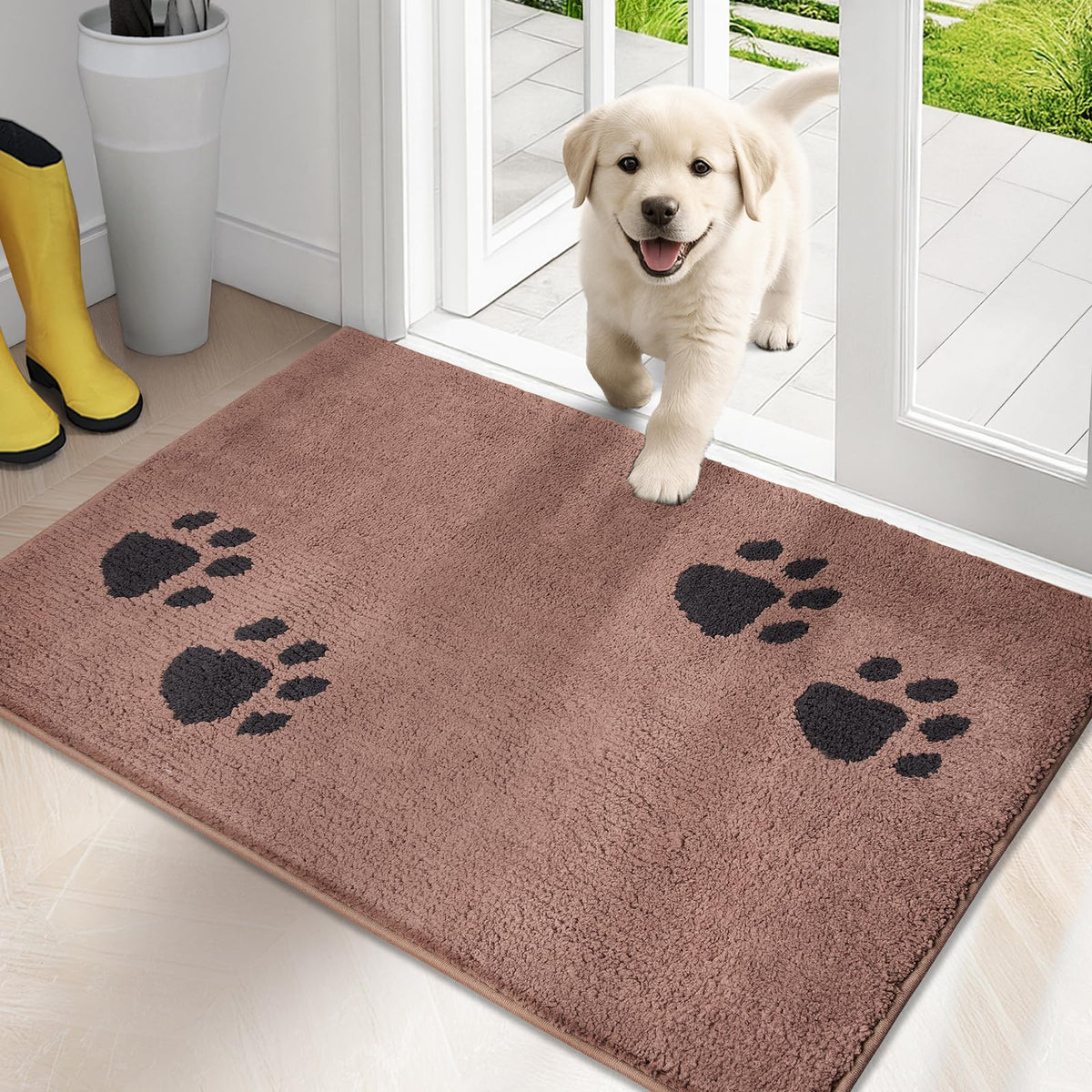 PURRUGS alfombra de entrada atrapa suciedad y humedad para suelos limpios