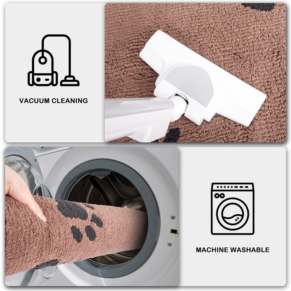 Felpudo PURRUGS marrón claro, duradero y fácil de combinar con la decoración.