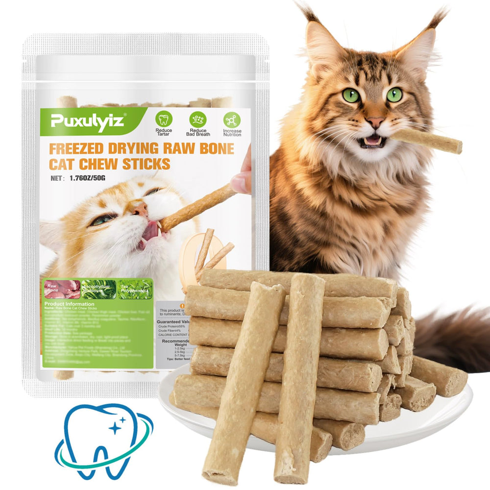 Puxulyiz, empaque del producto, ideal para higiene oral felina.
