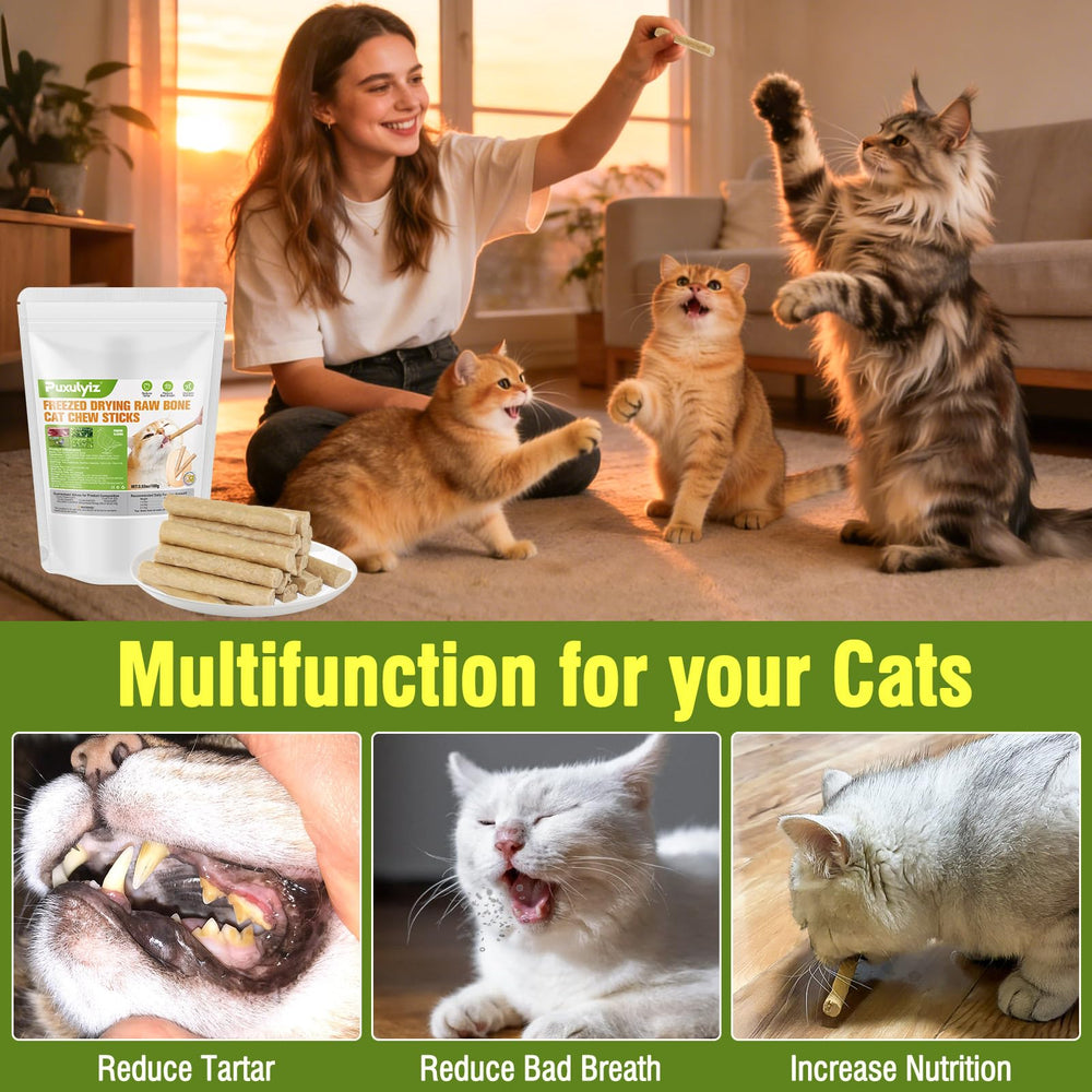 Puxulyiz Sin Artificiales Conservantes Gatos: ingredientes naturales para merienda sabrosa
