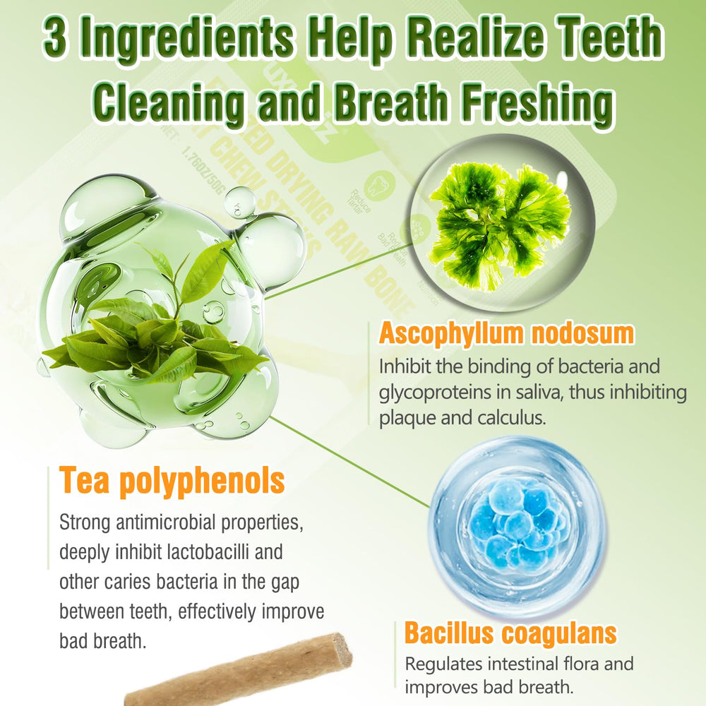 Puxulyiz, textura crocante para cuidado dental suave.
