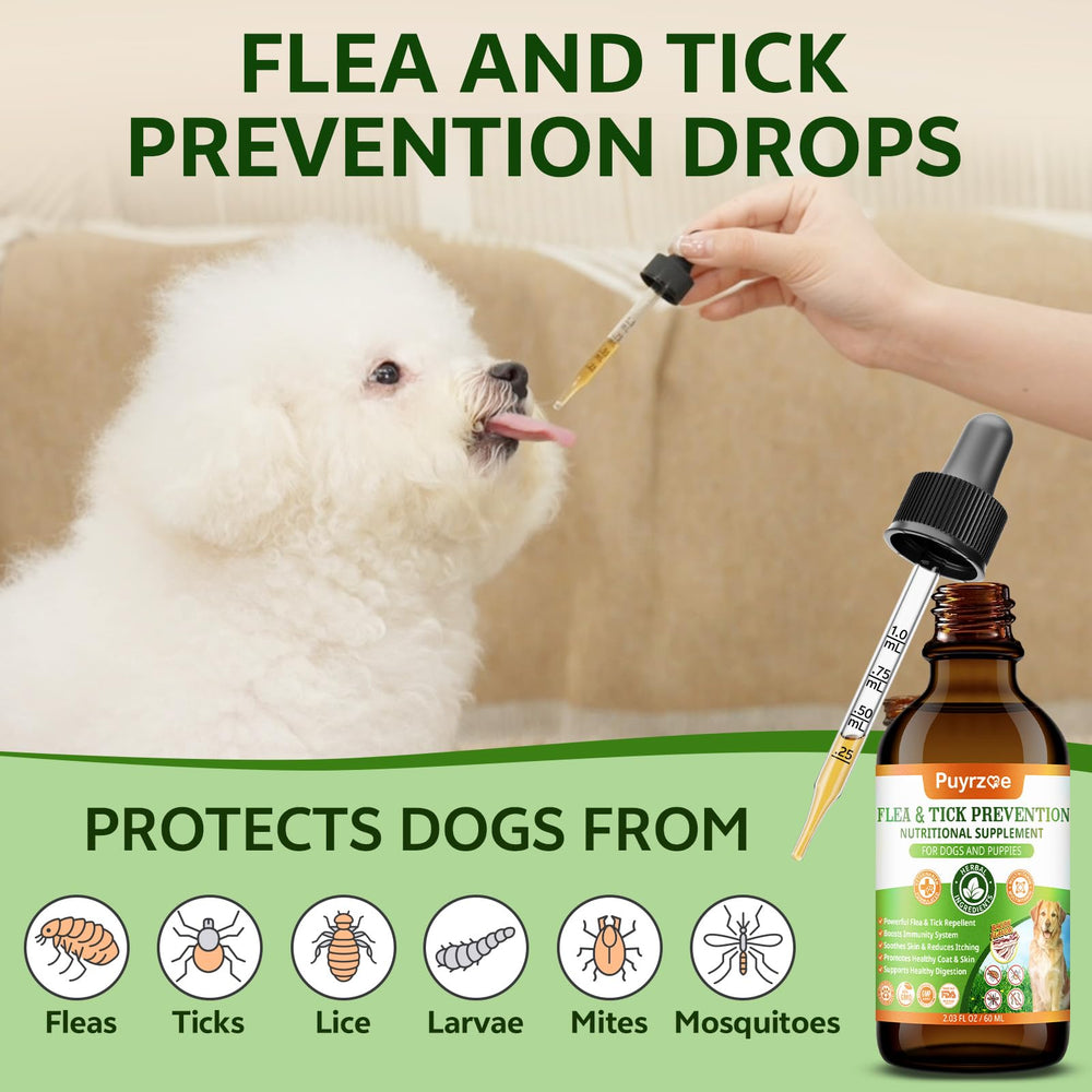 Puyrzoe: gotas para inmunidad balanceada en perros, soporte natural.