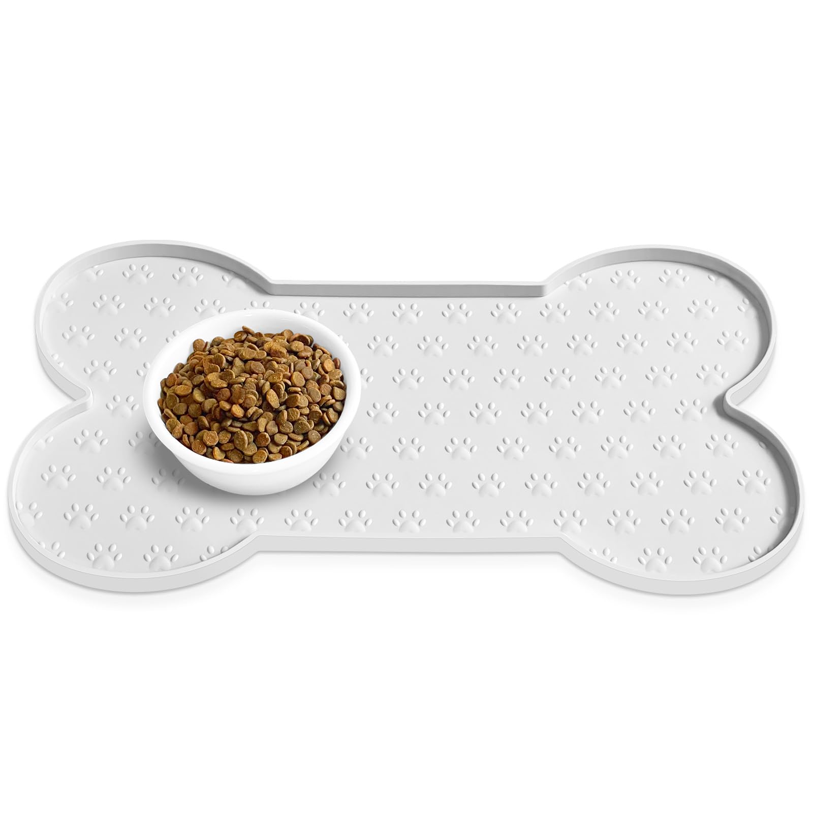 PWTAA mat de alimentación para perros en silicona antideslizante
