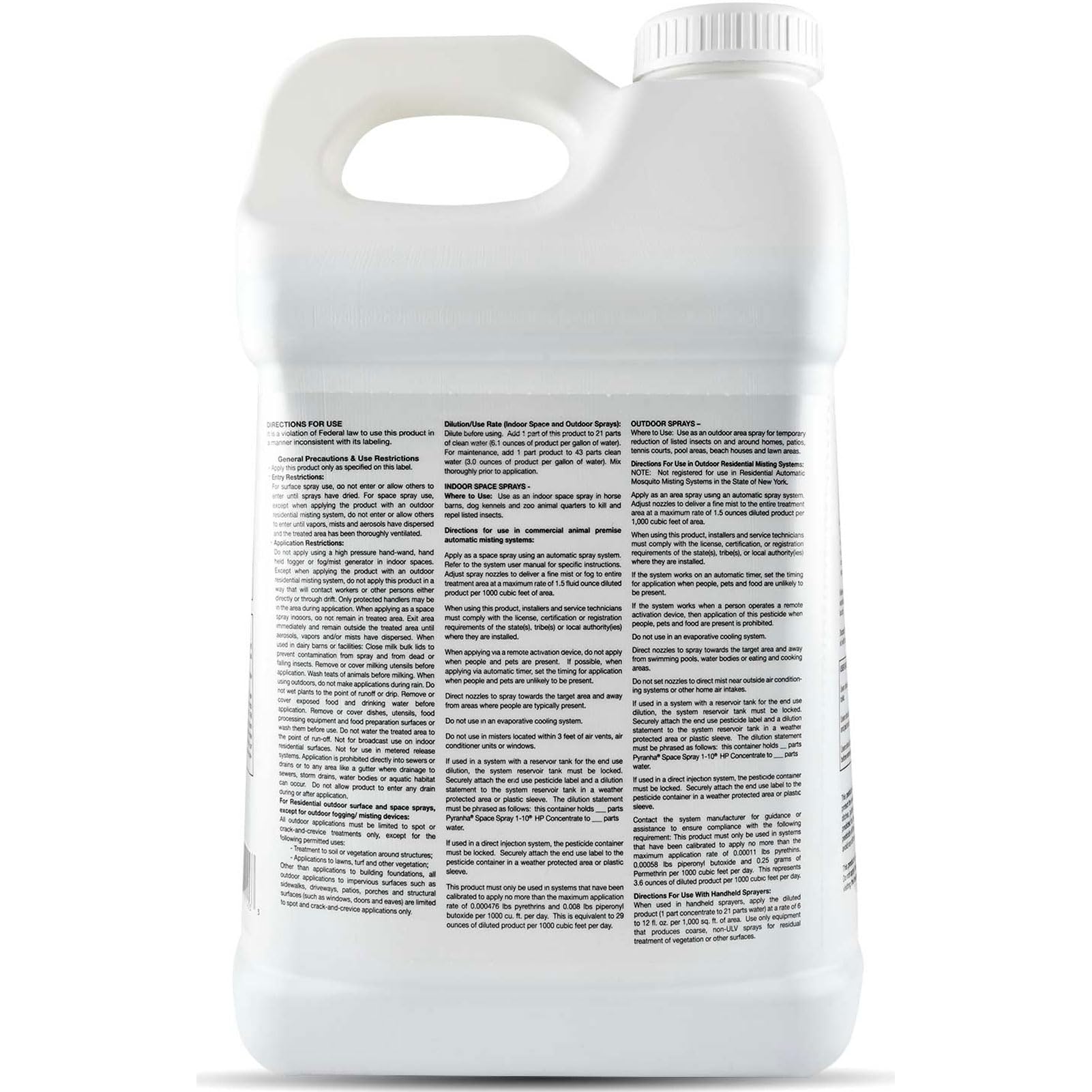 Sistema automático Pyranha 55 gal: pulverización continua para establos