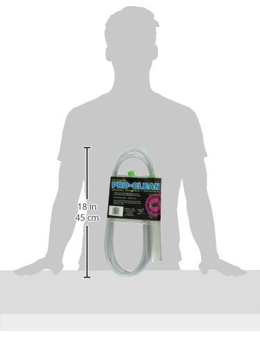 Python Pro-Clean acuario-20-galones: compatible con acuarios de hasta 20 galones para cambios eficientes.
