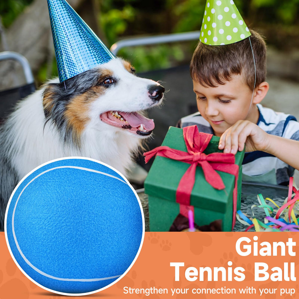 QDAN Pelota de tenis inflable con aguja incluida para inflar fácilmente.