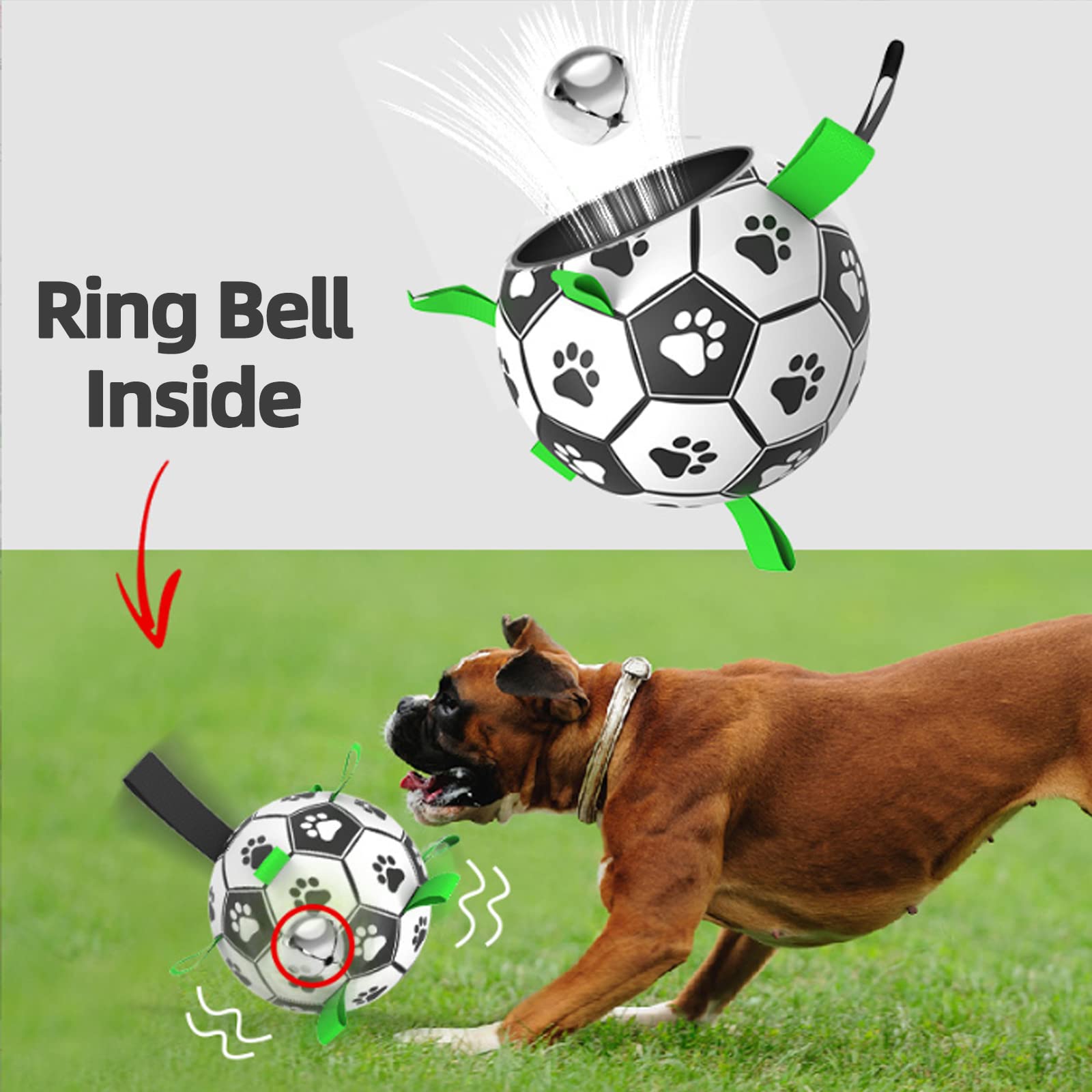 QDAN pelota, textura hexagonal exterior para mejor agarre.
