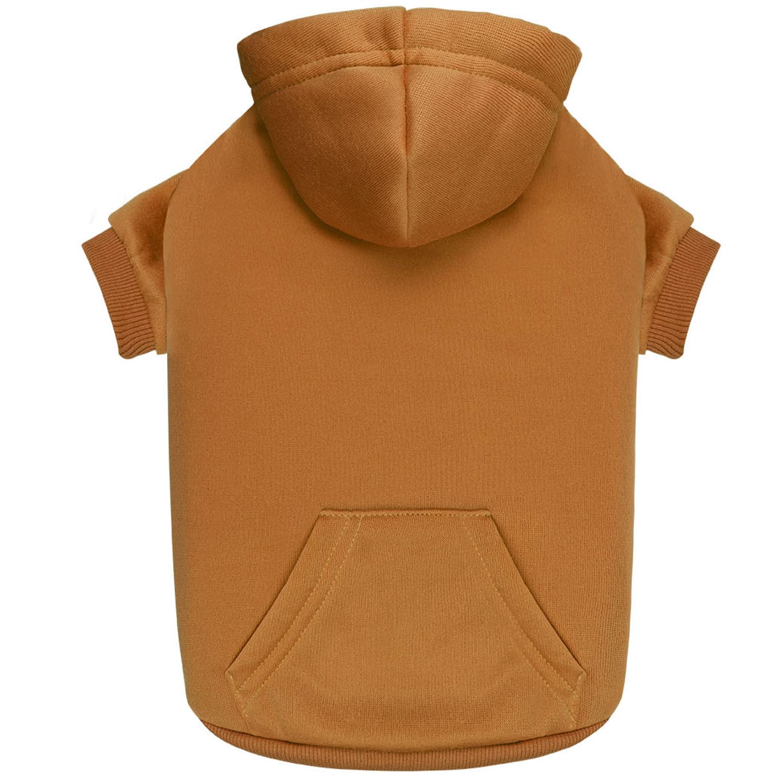 QDYU sudadera para perro medio con capucha y forro suave, ideal para noches frías.