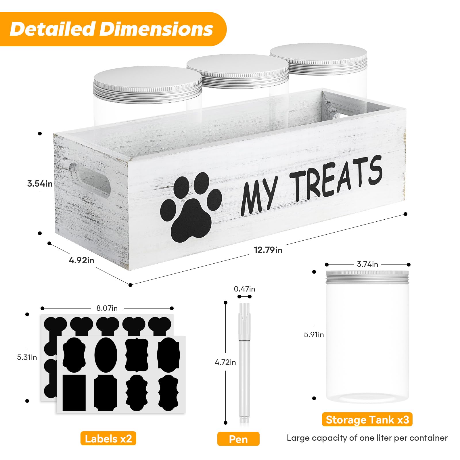 Uso multipropósito de Qeerable para diferentes alimentos de mascotas.