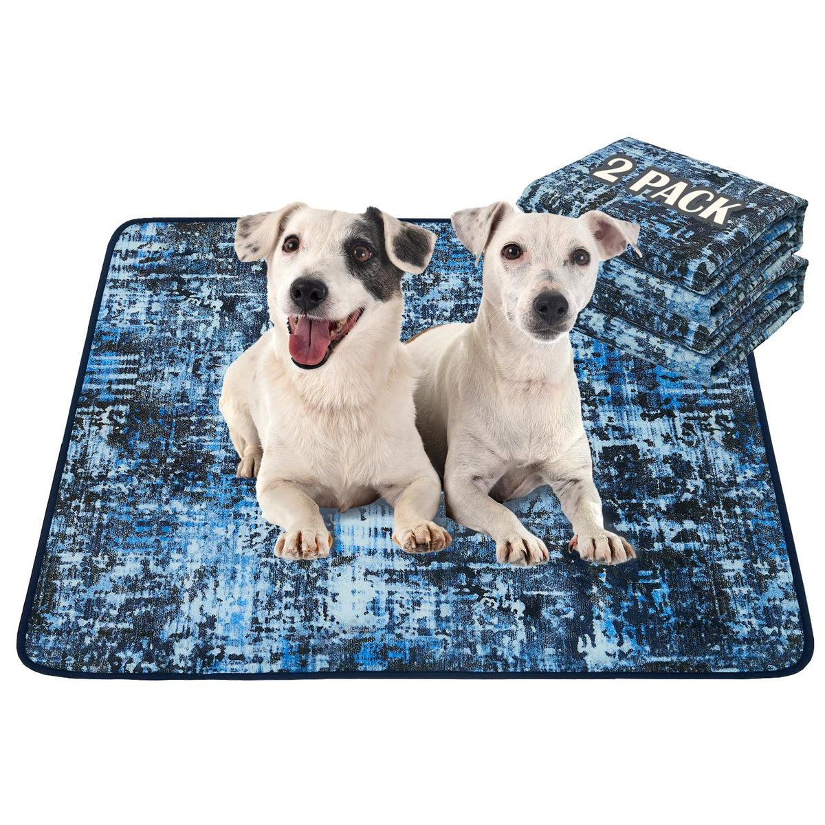 Qeils almohadillas entrenamiento perros doble pack ideales para sesiones sin fugas.