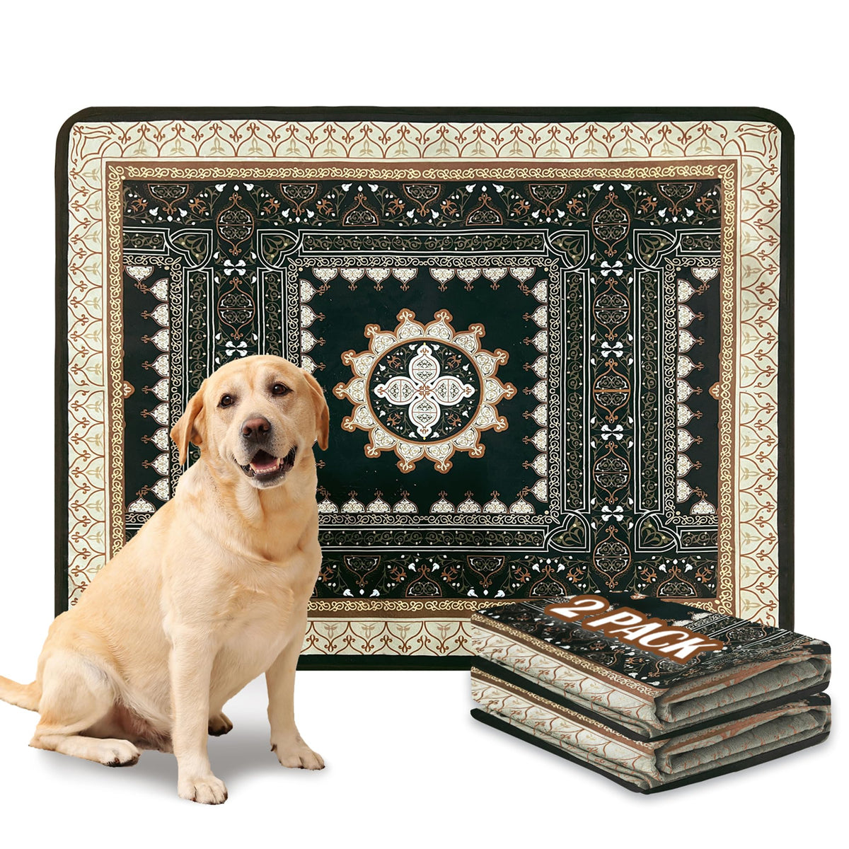 almohadillas lavables Qeils 36x41 para entrenamiento de perros con alta absorción