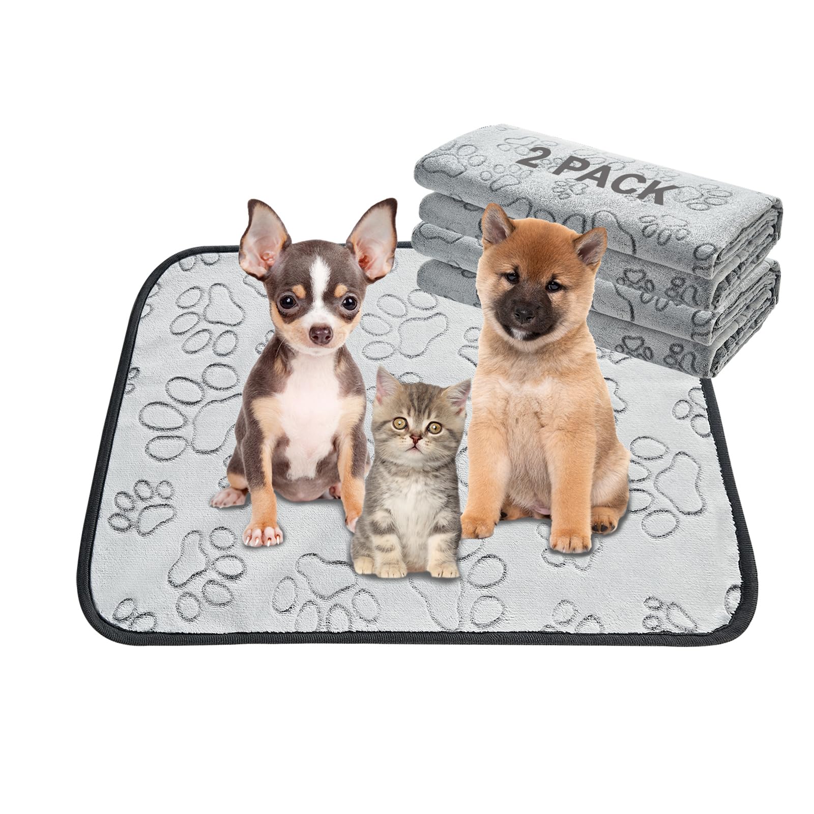 Tapete frontal qeils para cachorros, base estable para entrenamiento cómodo.
