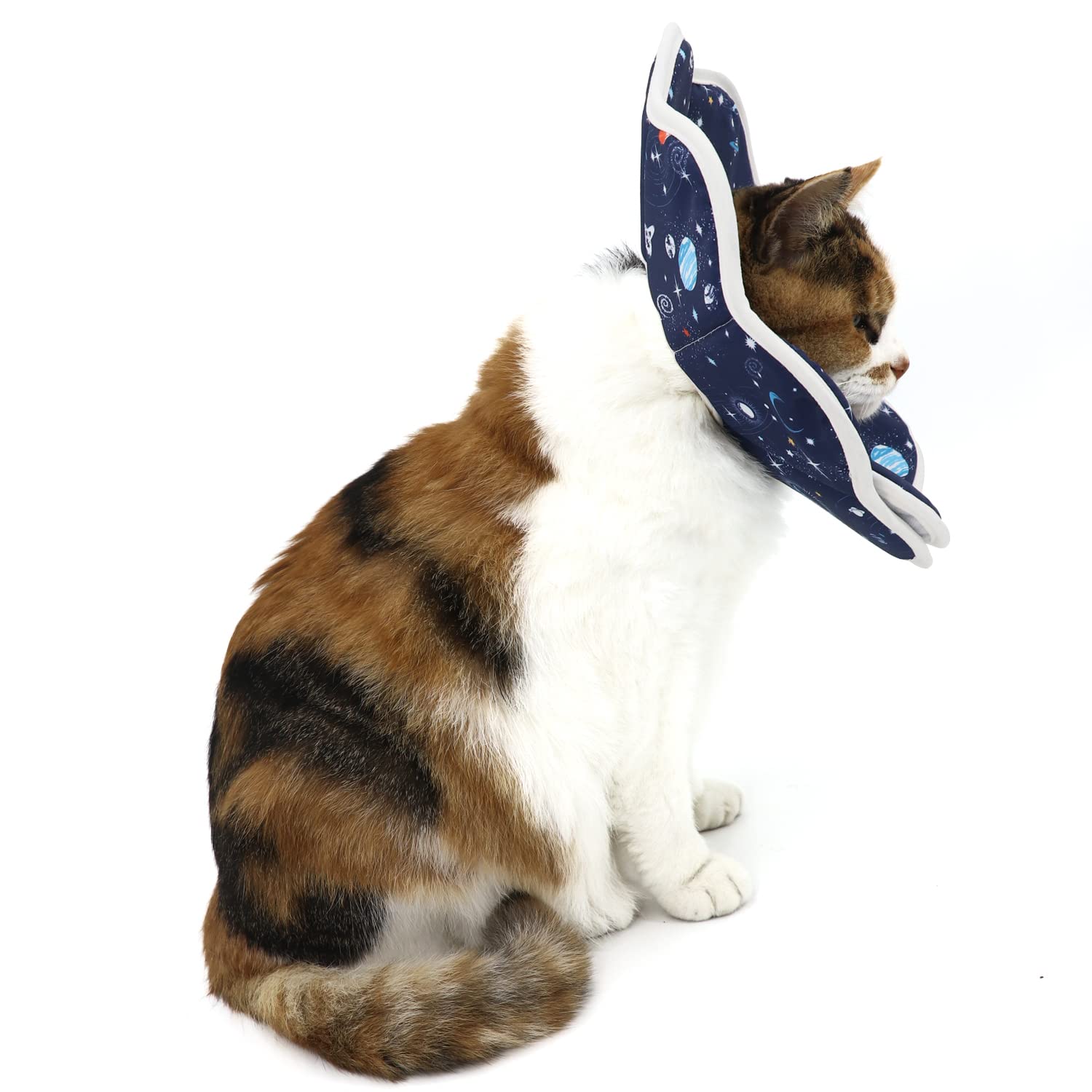 QIYADIN collar impermeable, protección adicional durante el aseo.