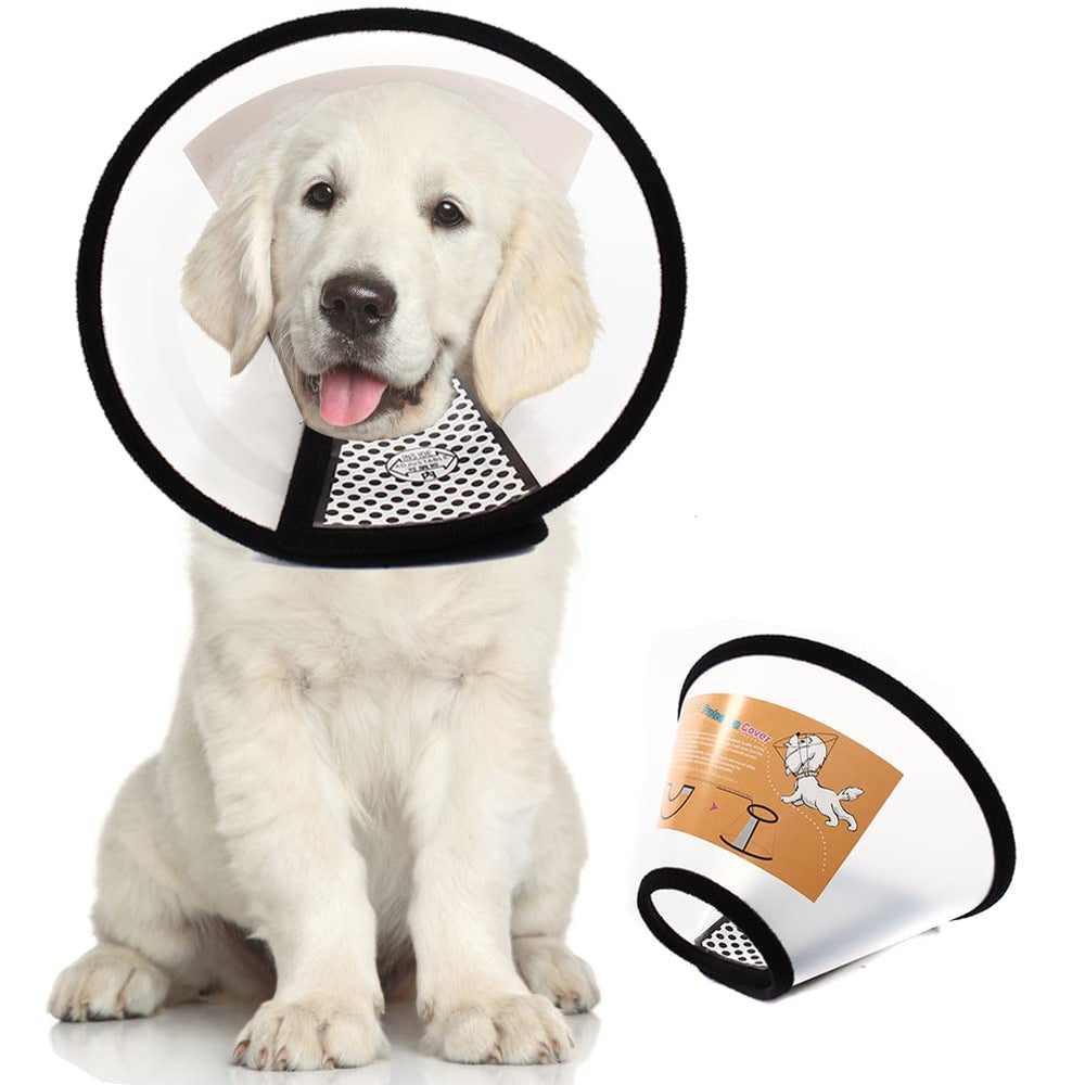 QIYADIN collar de recuperación translúcido protege heridas postoperatorias