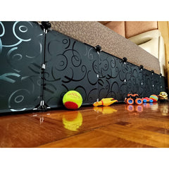 QIYIHOME Toy Blocker con altura de 11,8 pulgadas mantiene el área bajo la cama limpia.