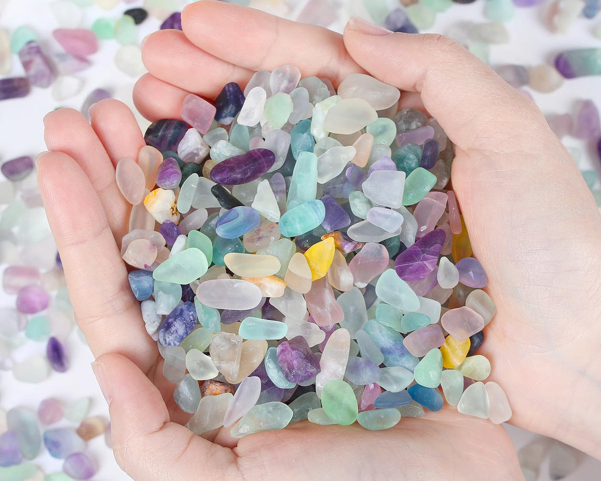 QINJIEJIE fluorita grava para acuario, realza colores y crea ambiente natural para peces.