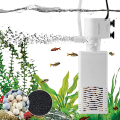 QiQiWader filtro interno para acuario mejora claridad y circulación