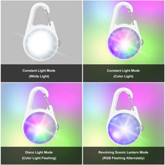 luz de collar para perros qiziyardall con 80 lúmenes para mayor visibilidad.