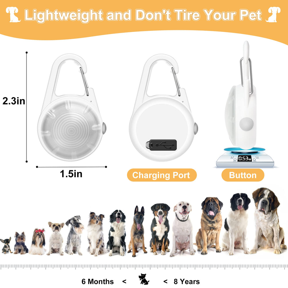 luz de collar rgb parpadeante para señalización con qiziyardall.