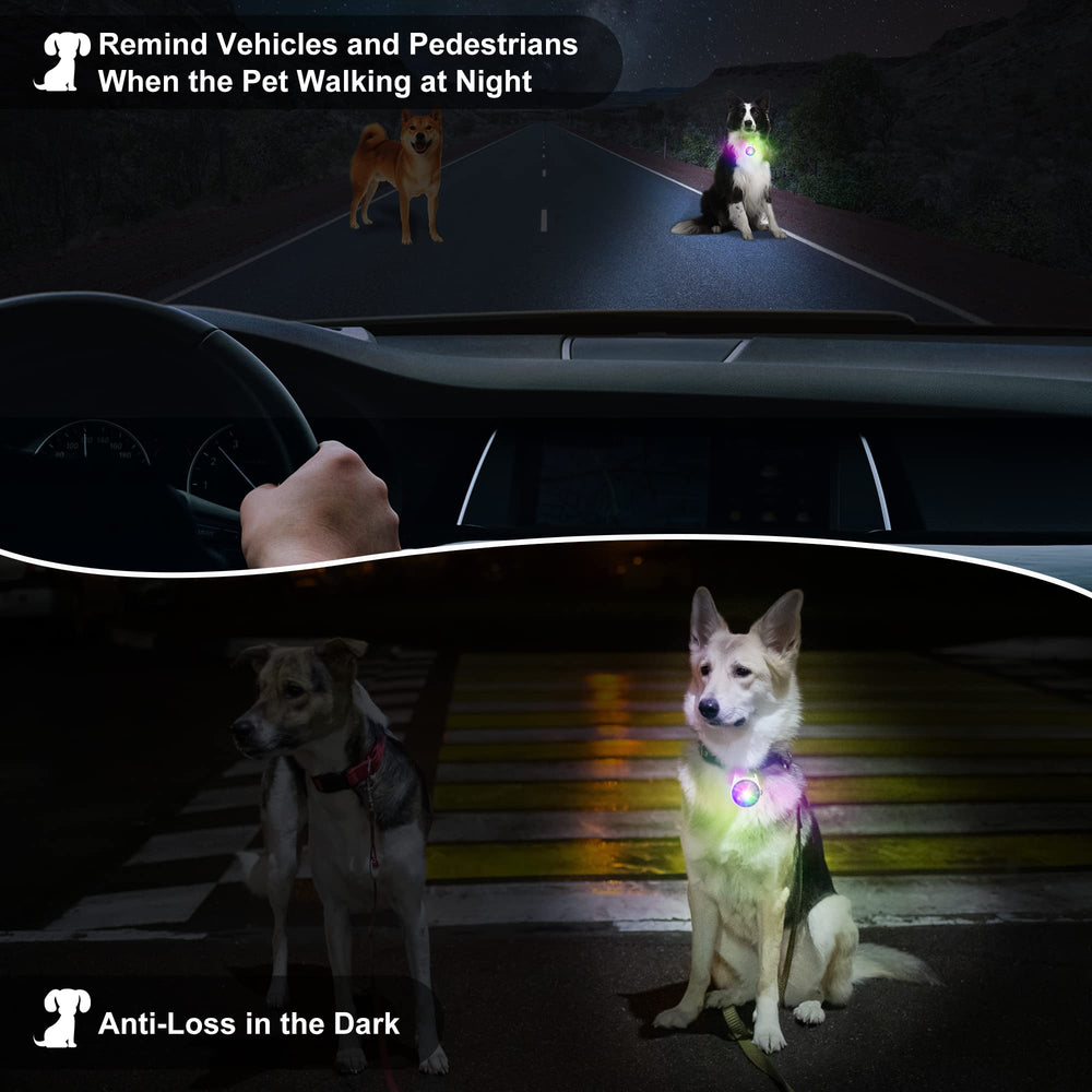 luz de collar ligera de qiziyardall para paseos sin cansancio.
