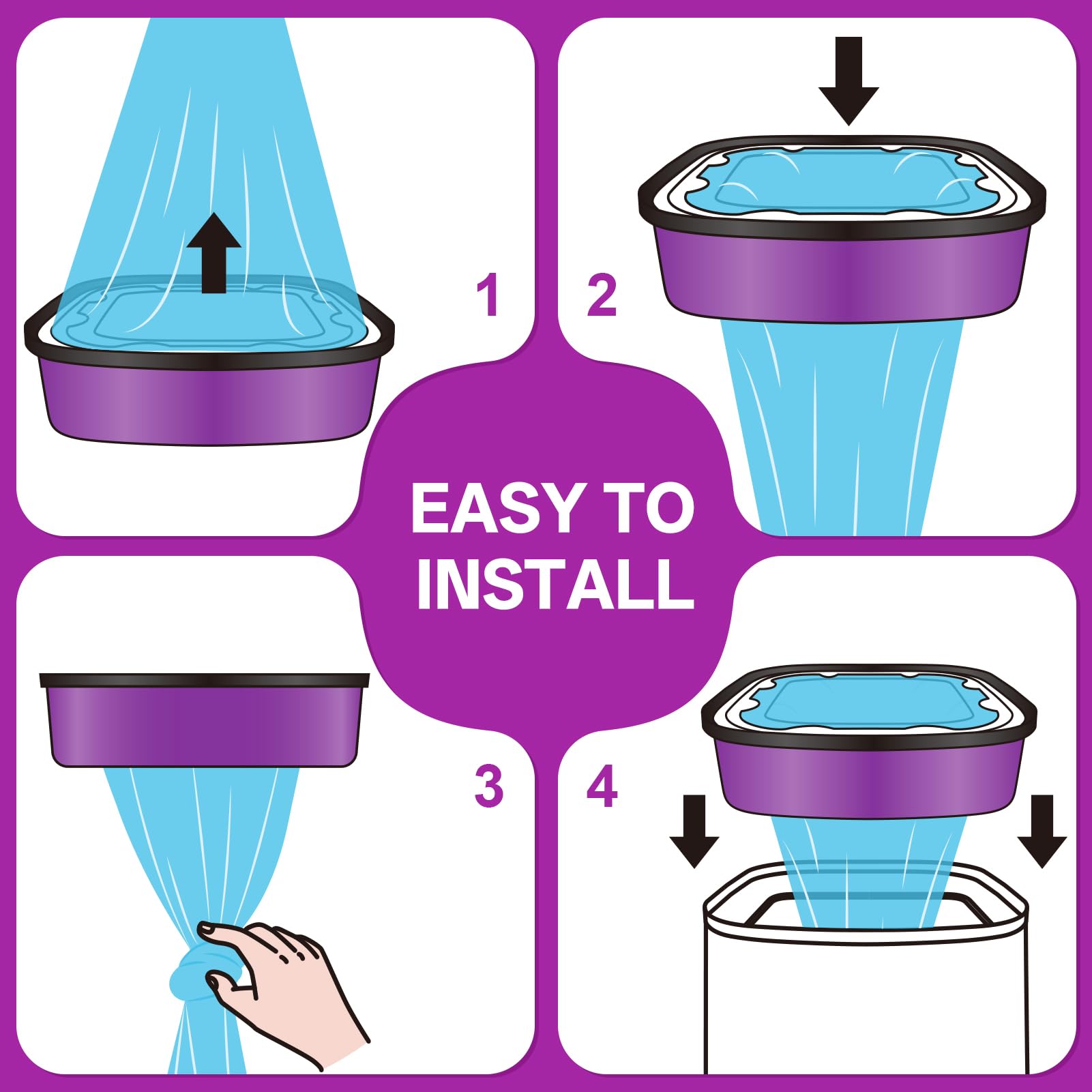 Qltytoy revisión de compatibilidad con Litter Genie Estándar y Plus.