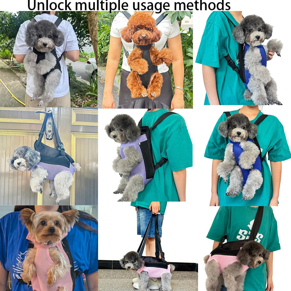 QQLe Mochila con acceso frontal para colocar la mascota de forma sencilla