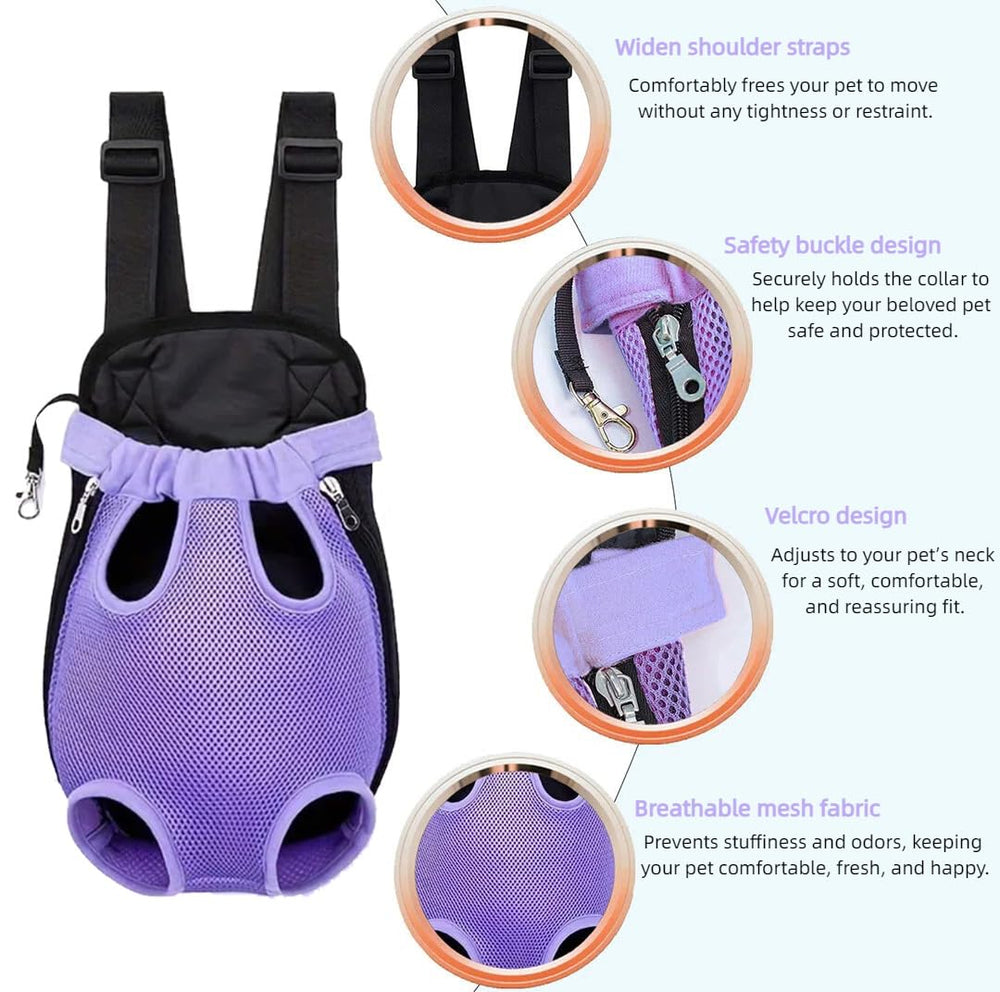 QQLe Mochila con acceso superior para que tu perro observe el entorno