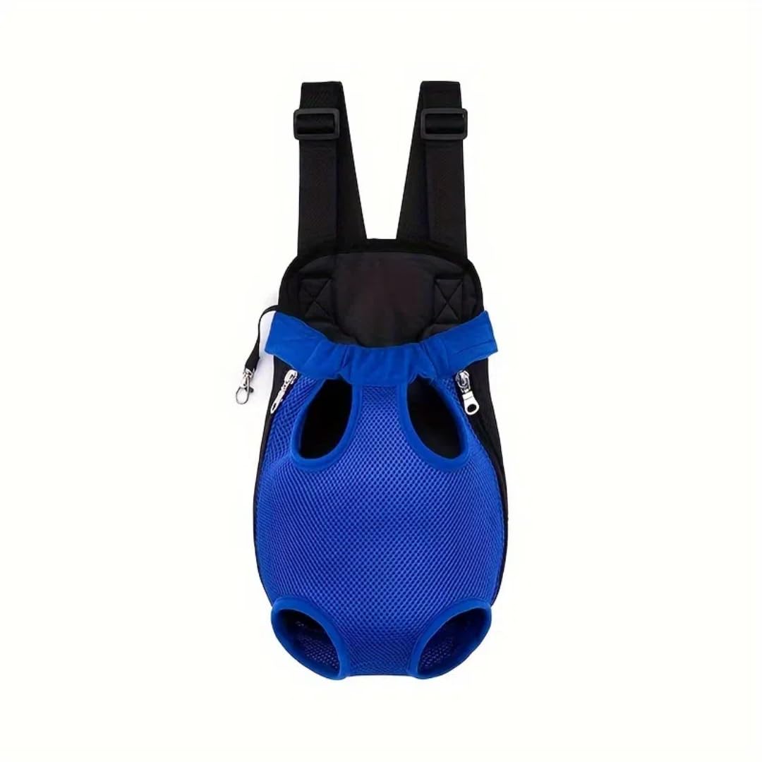 QQLe Pet Dog Carrier Backpack con malla ventilada para buena ventilación y visibilidad.