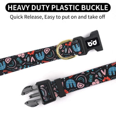 QQPETS collar de poliéster de alta densidad, suave y duradero.