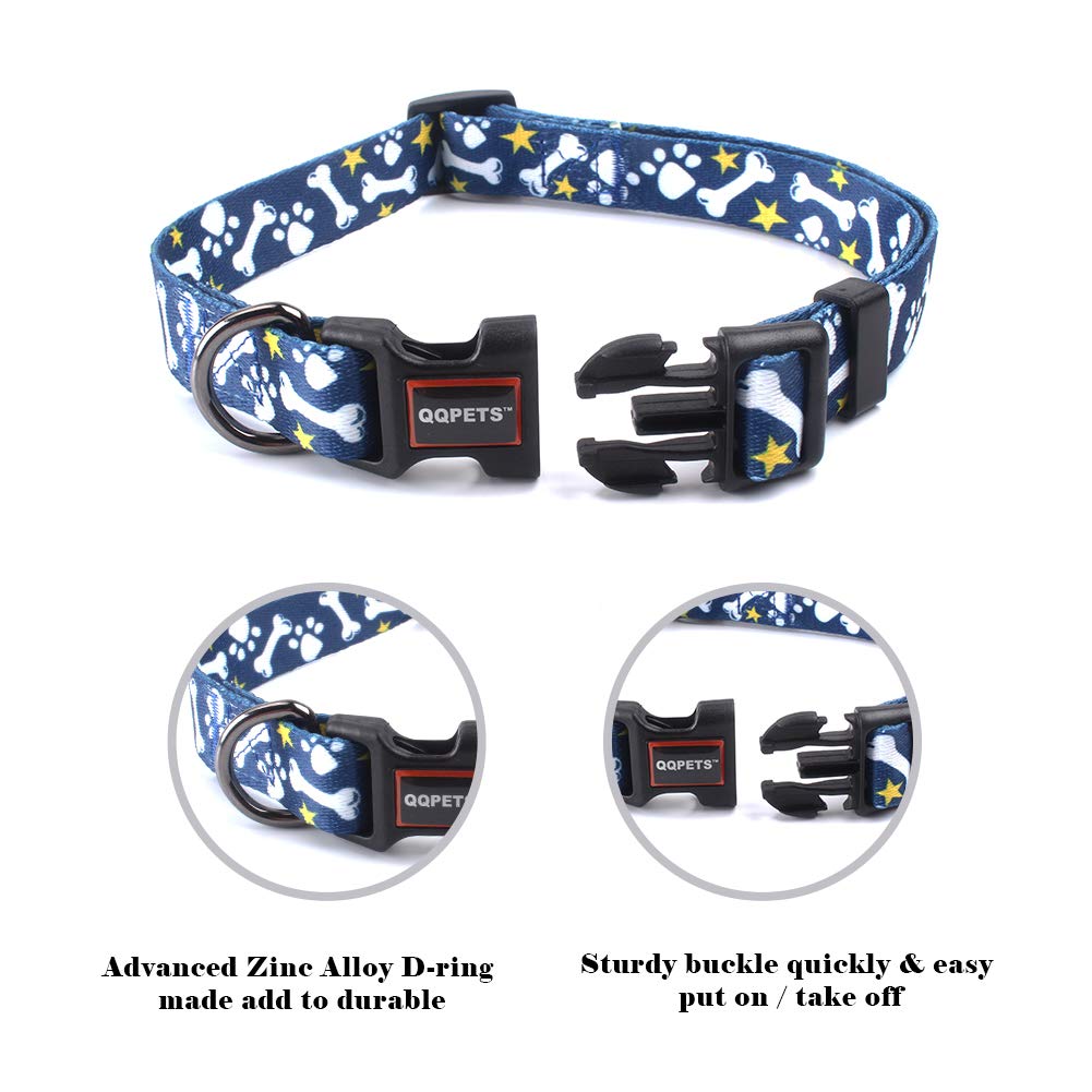 QQPETS collar con cierre rápido ABS para colocar y quitar fácilmente